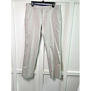 Banana‎ Republic Non-Iron Tailored Slim Fit Pants Men's 33 x 32 Khaki